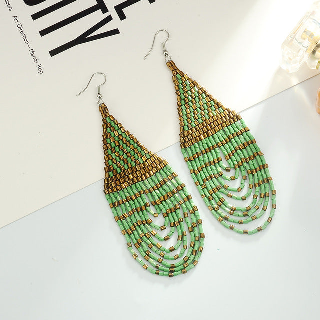 Bohemian Drop Earrings