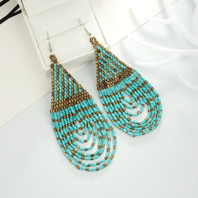 Bohemian Drop Earrings