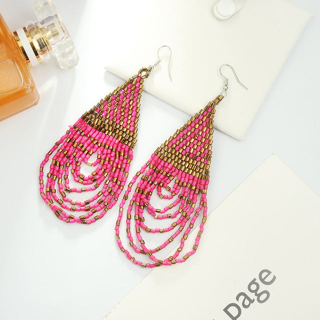 Bohemian Drop Earrings