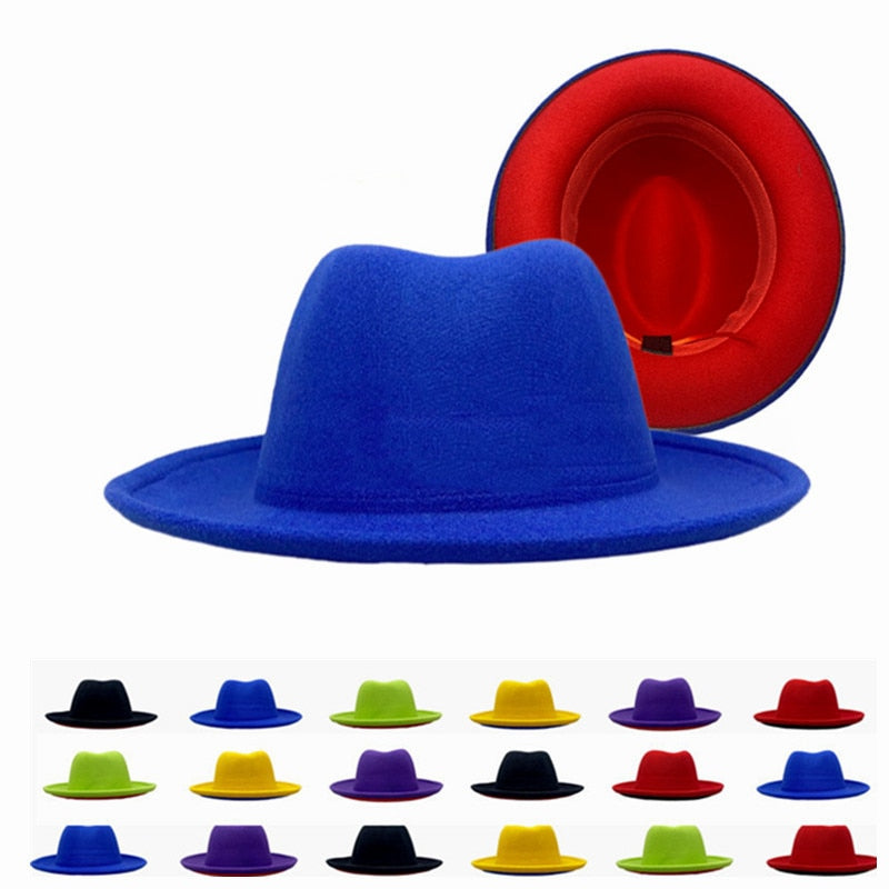 Fedora Me Red Bottom Plus