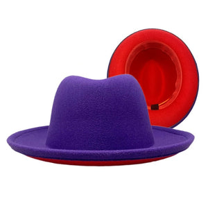 Fedora Me Red Bottom Plus