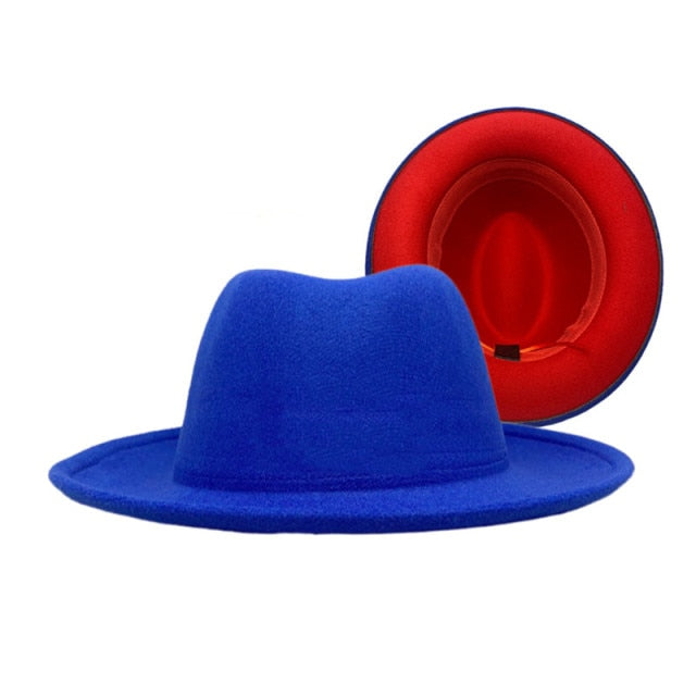 Fedora Me Red Bottom Plus