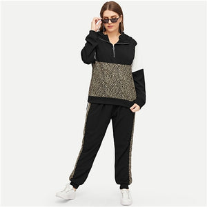 Spliced Cheetah Tracksuit